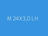M 24X3,0 LH 